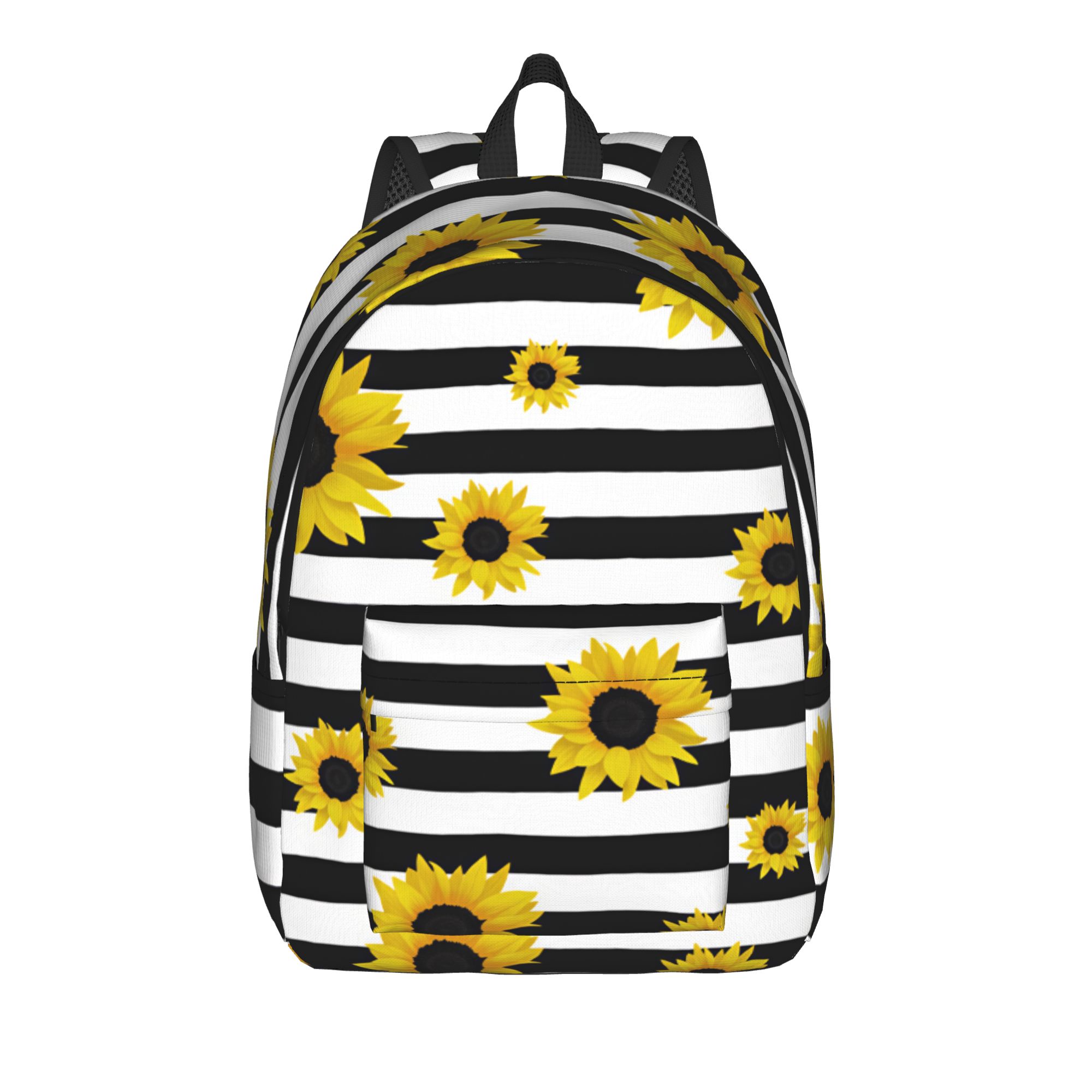 Interior Design Monochrome - Sunflower Monochrome Stripes Backpack Outdoor Style