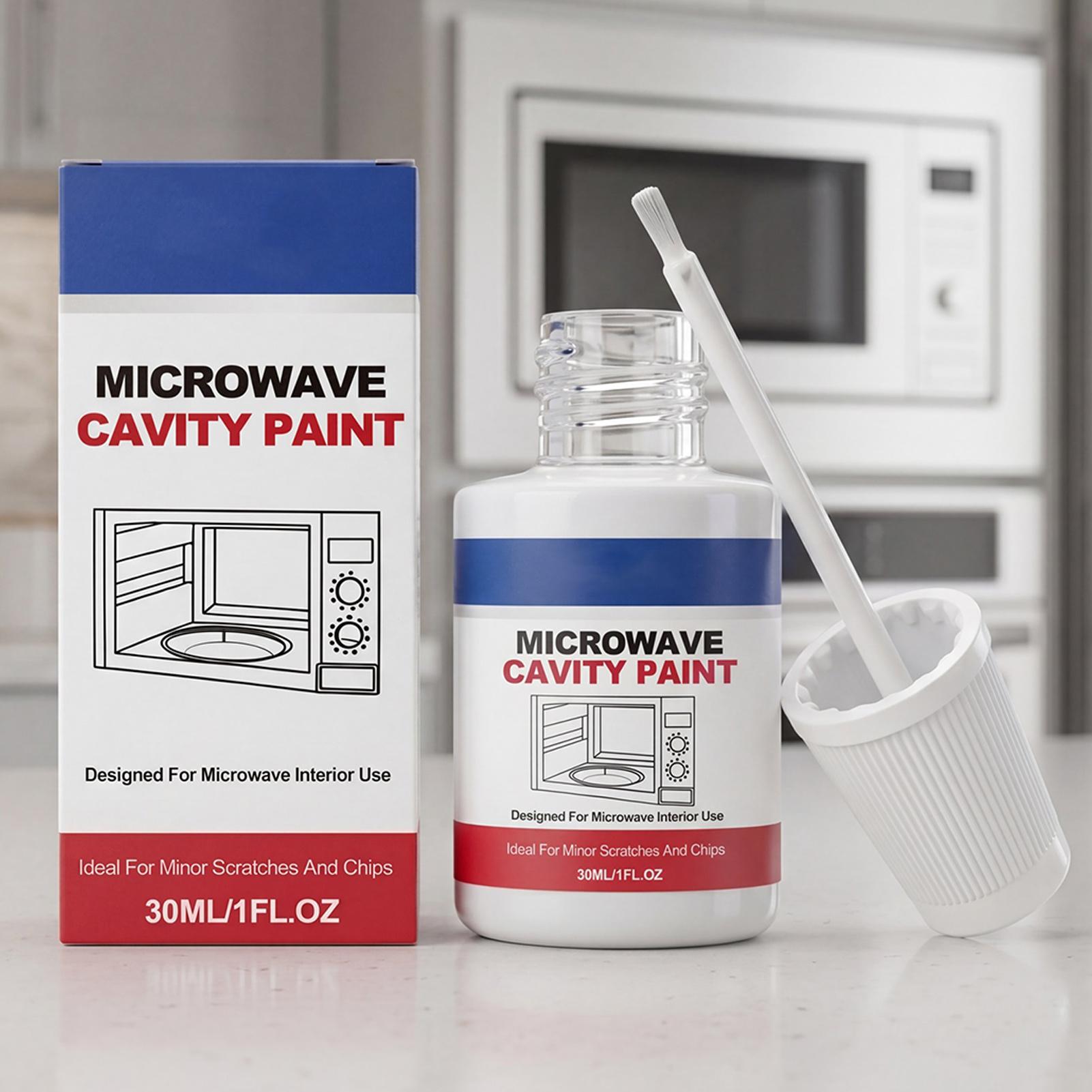 Interior Design Drawing - 30ml Microwave Interior Cavity Paint Appliance