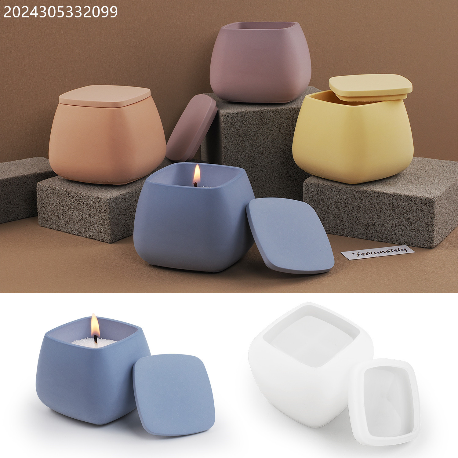 DIY Epoxy Cement Plaster Silic - Ceramic Candle Vessel recension och pris