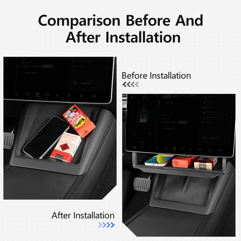 Under-Screen Storage Box For T - Interior Design Presentation recension och pris