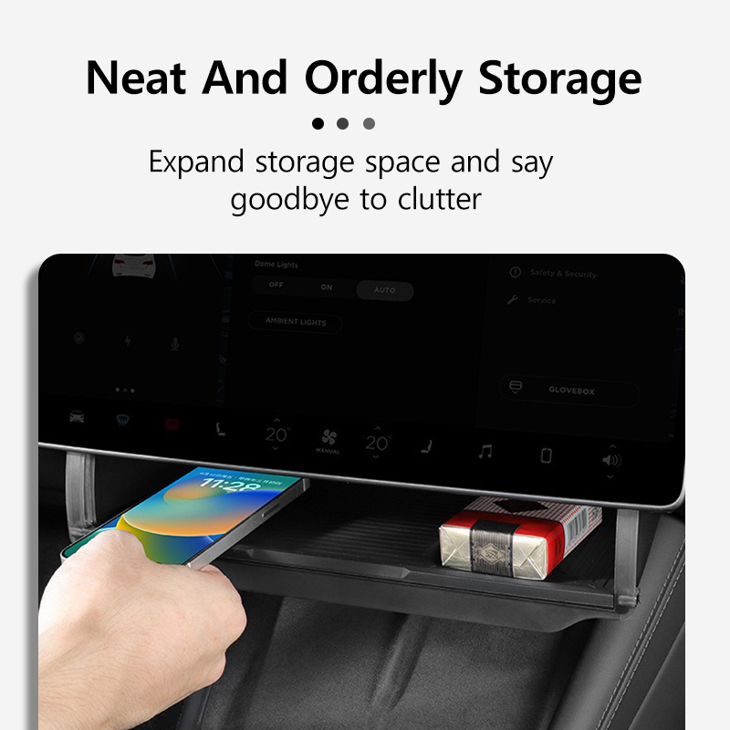 Under-Screen Storage Box For T - Interior Design Presentation recension och pris