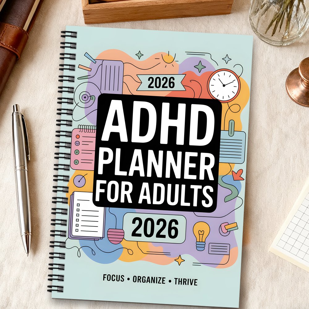 Aesthetic ADHD Planner for Adu - Interior Design Journal recension och pris