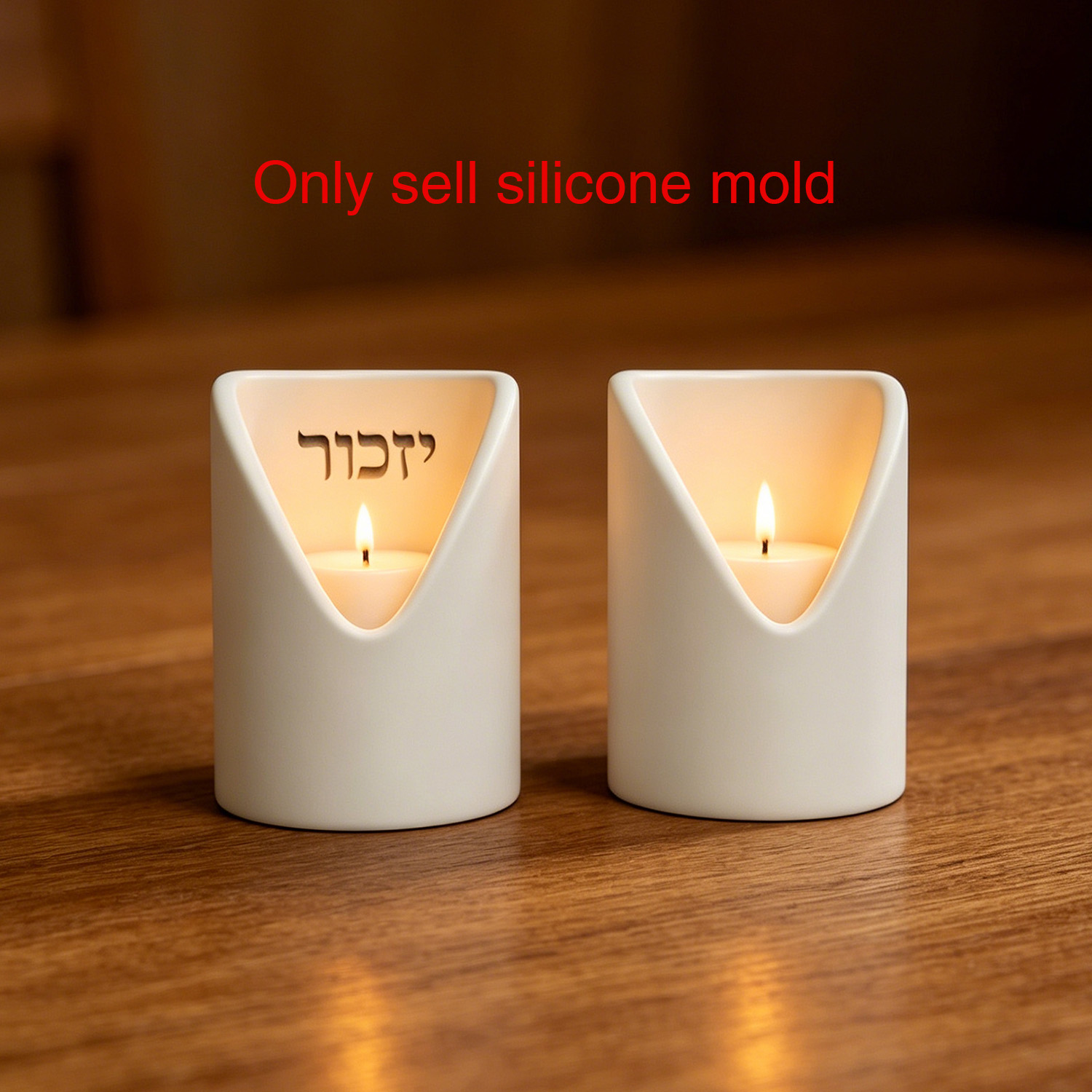 Silicone Mold For Yahrzeit Mem - Ceramic Candle Vessel recension och pris