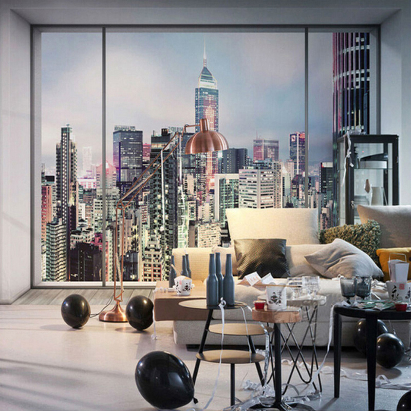 New York Sunrise 3D Window Cit - Interior Design York recension och pris