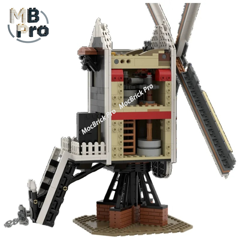 Minifig Scale Dutch Windmill M - Interior Design Build recension och pris