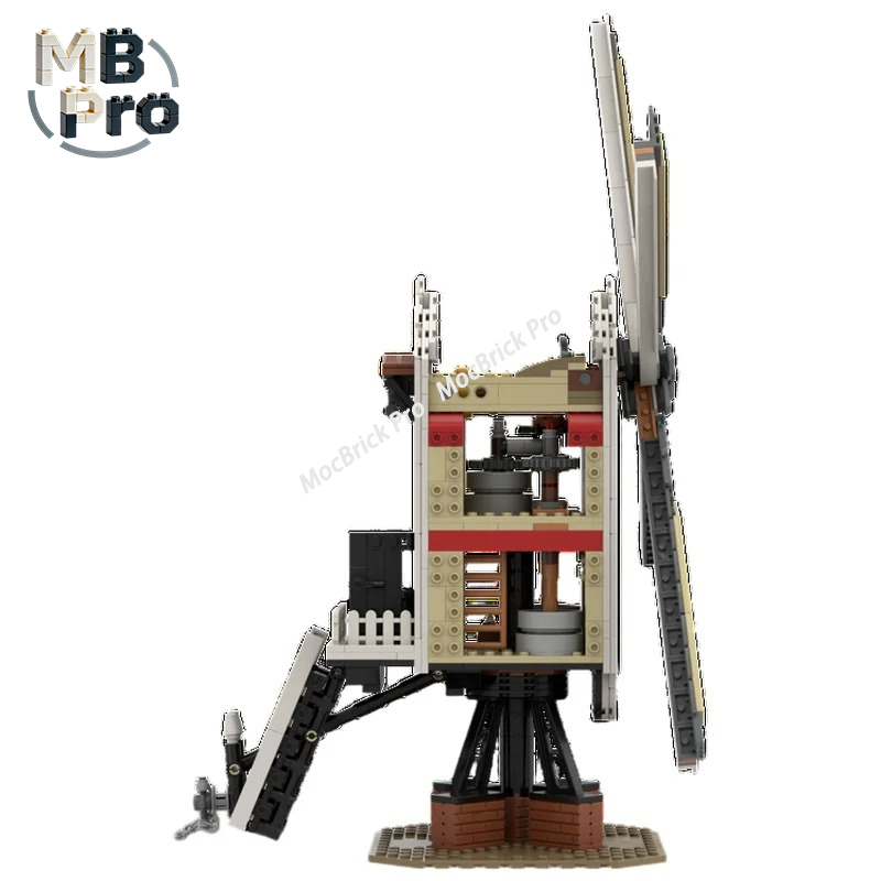 Minifig Scale Dutch Windmill M - Interior Design Build recension och pris