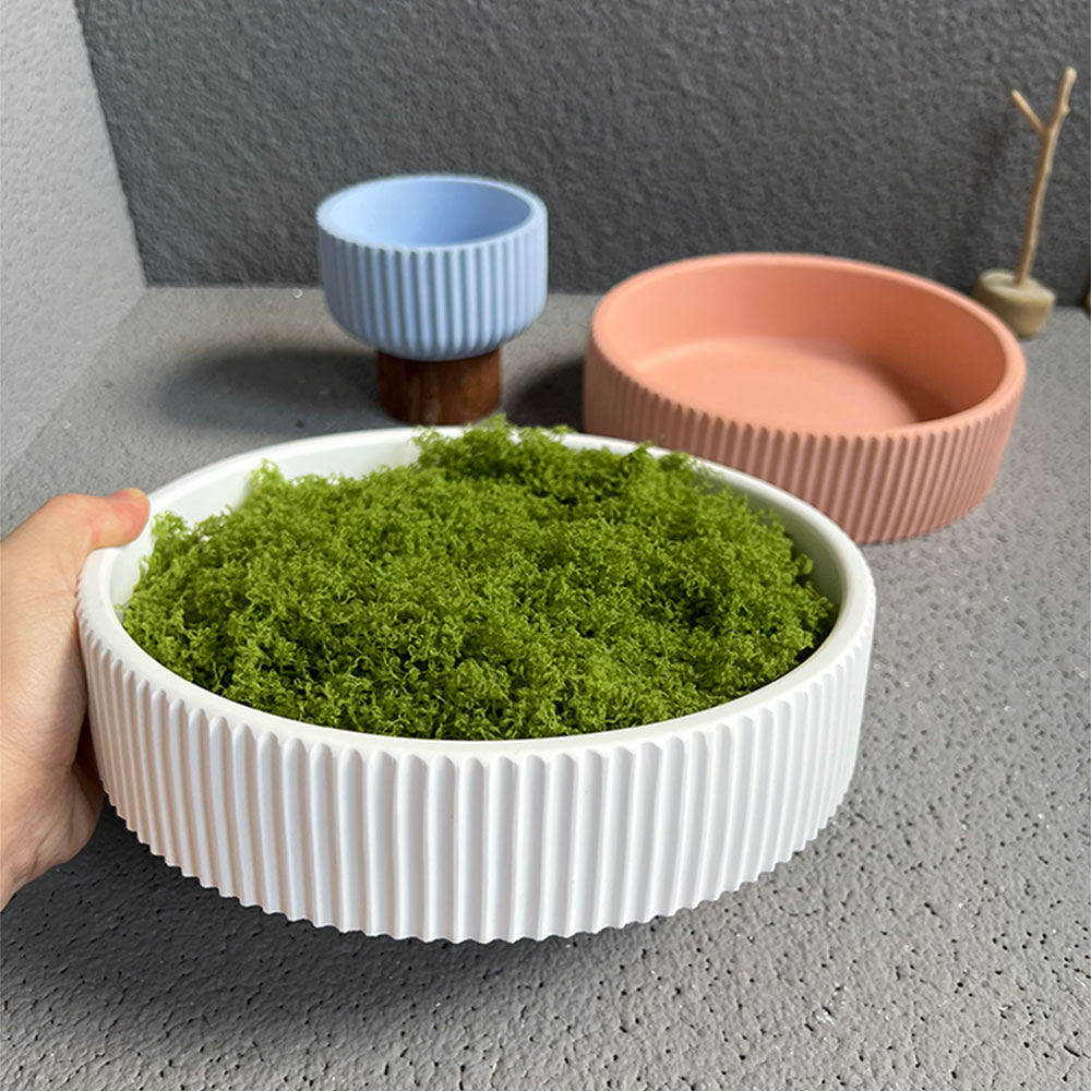 DIY Storage Bowl Gypsum Terraz - Terrazzo Pot Cement recension och pris