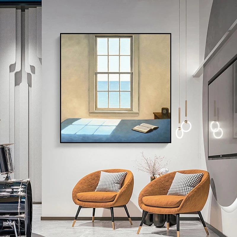 Nordic Window Outside Landscap - Interior Design Drawing recension och pris