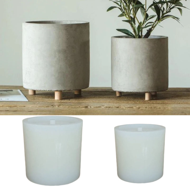 Large Flower Pot Silicone Mold - Terrazzo Pot Cement recension och pris