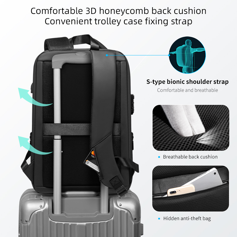 Fenruien Brand Laptop Backpack - Interior Design Journal recension och pris