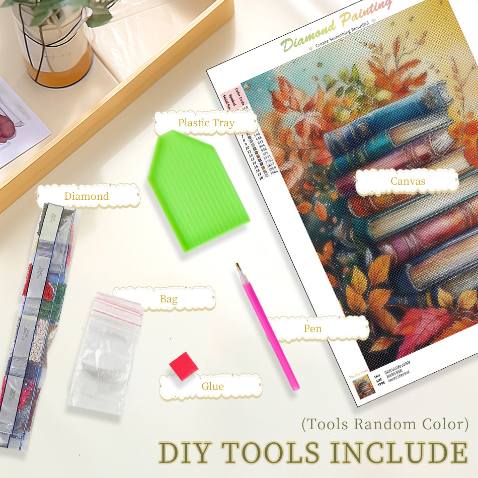 RUOPOTY Diamond Painting Kit A - Interior Design Drawing recension och pris