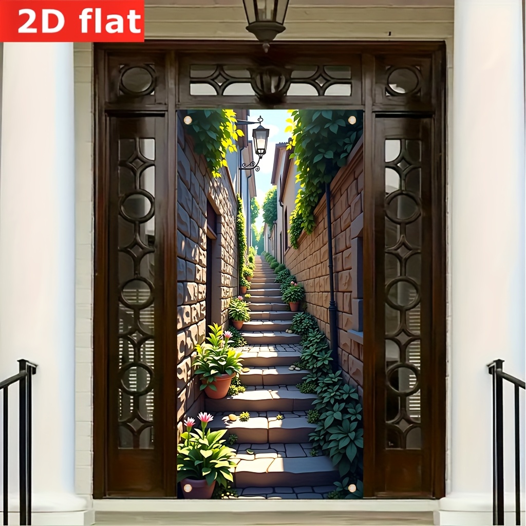 2D flat banner 1pc，Staircases  - Interior Design Build recension och pris