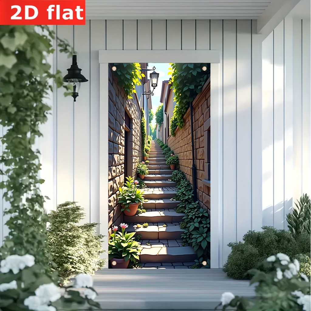 2D flat banner 1pc，Staircases  - Interior Design Build recension och pris