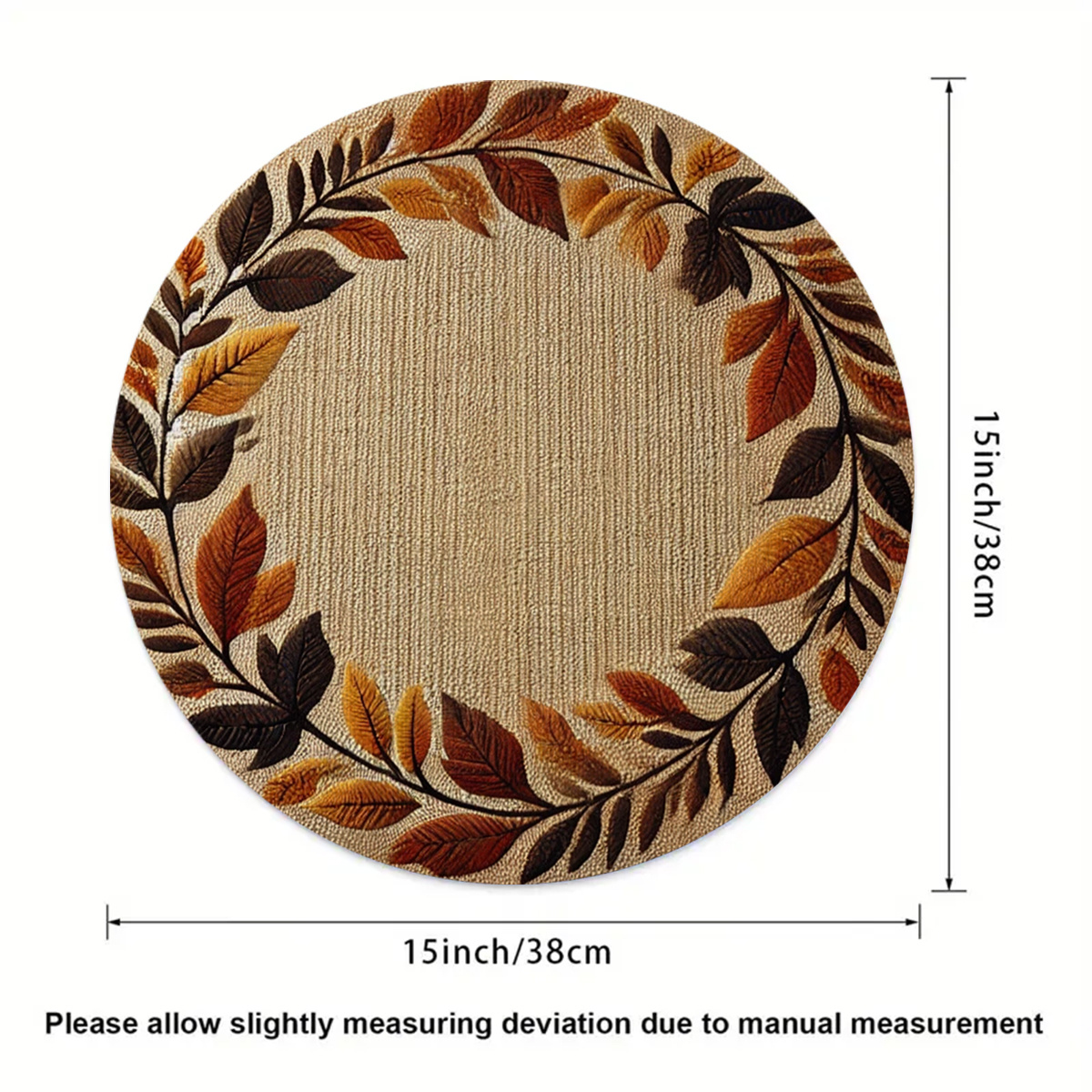 VIKAMA 4PCS Autumn Leaf Wreath - Interior Design Kitchen recension och pris