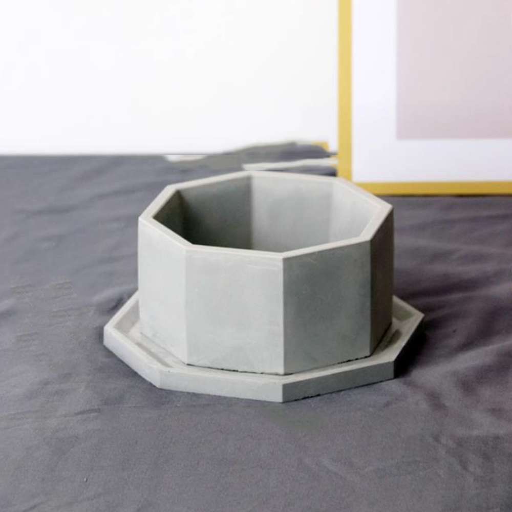 Cement Flower Pot Silicone Mol - Terrazzo Pot Cement recension och pris