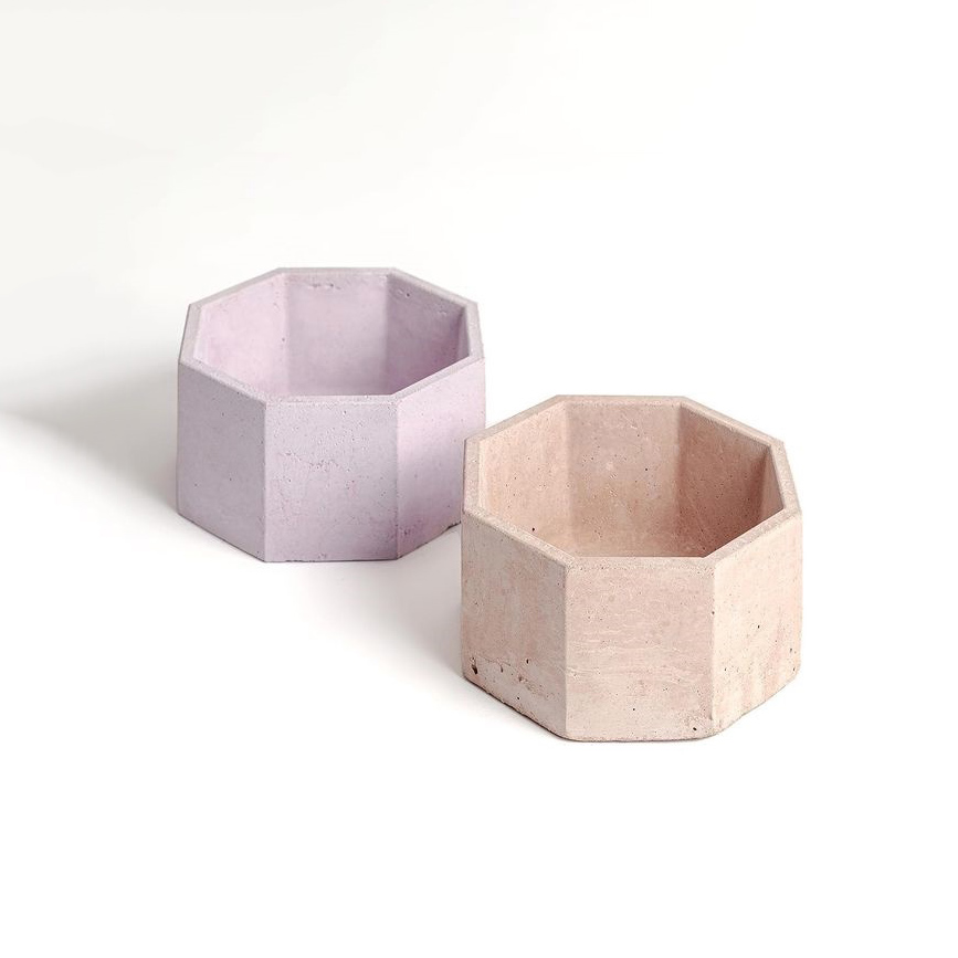 Cement Flower Pot Silicone Mol - Terrazzo Pot Cement recension och pris