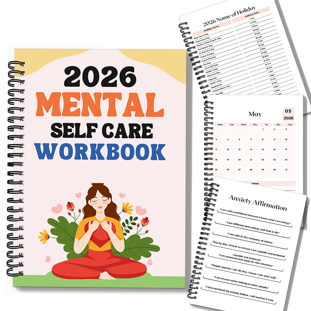 1PC 2026 Mindful Mental Self-C - Interior Design Journal recension och pris