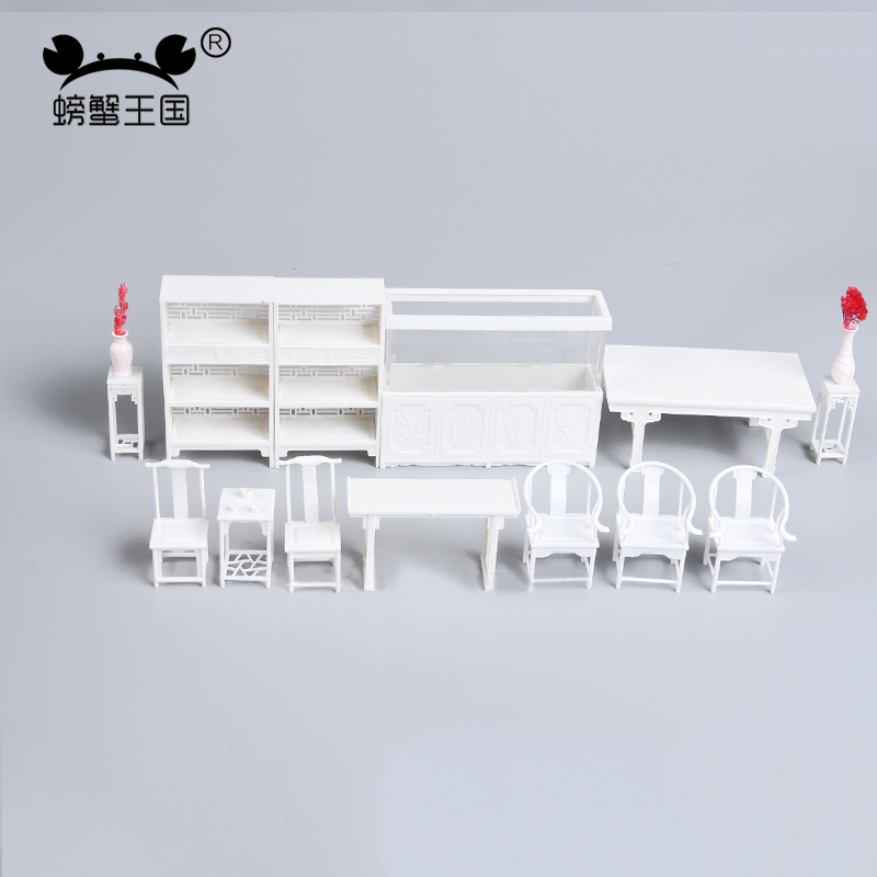 25-Piece Dollhouse Furniture S - Interior Design Build recension och pris