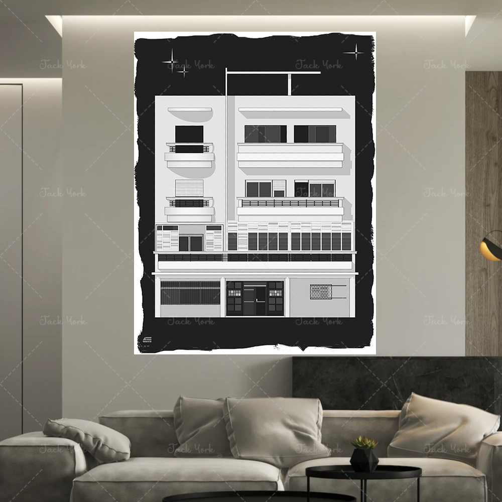 Bauhaus Tel Aviv Print | Moder - Interior Design York recension och pris